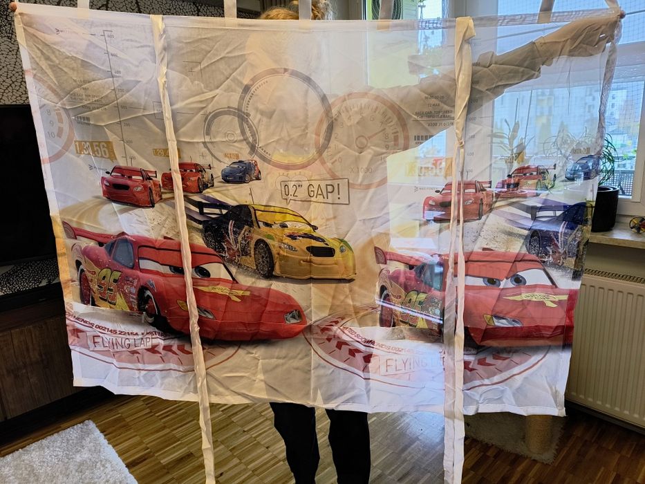 Firana/ roleta CARS do pokoju chlopiecego
