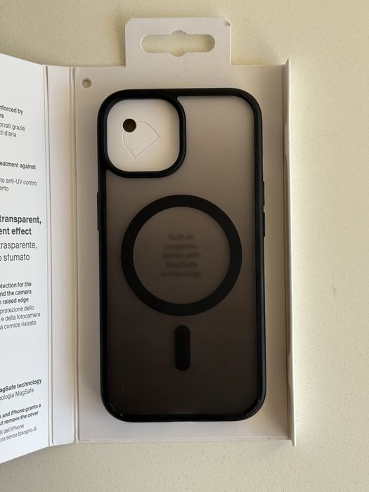 Capa Puro Gradiente Preta para Apple iPhone 15