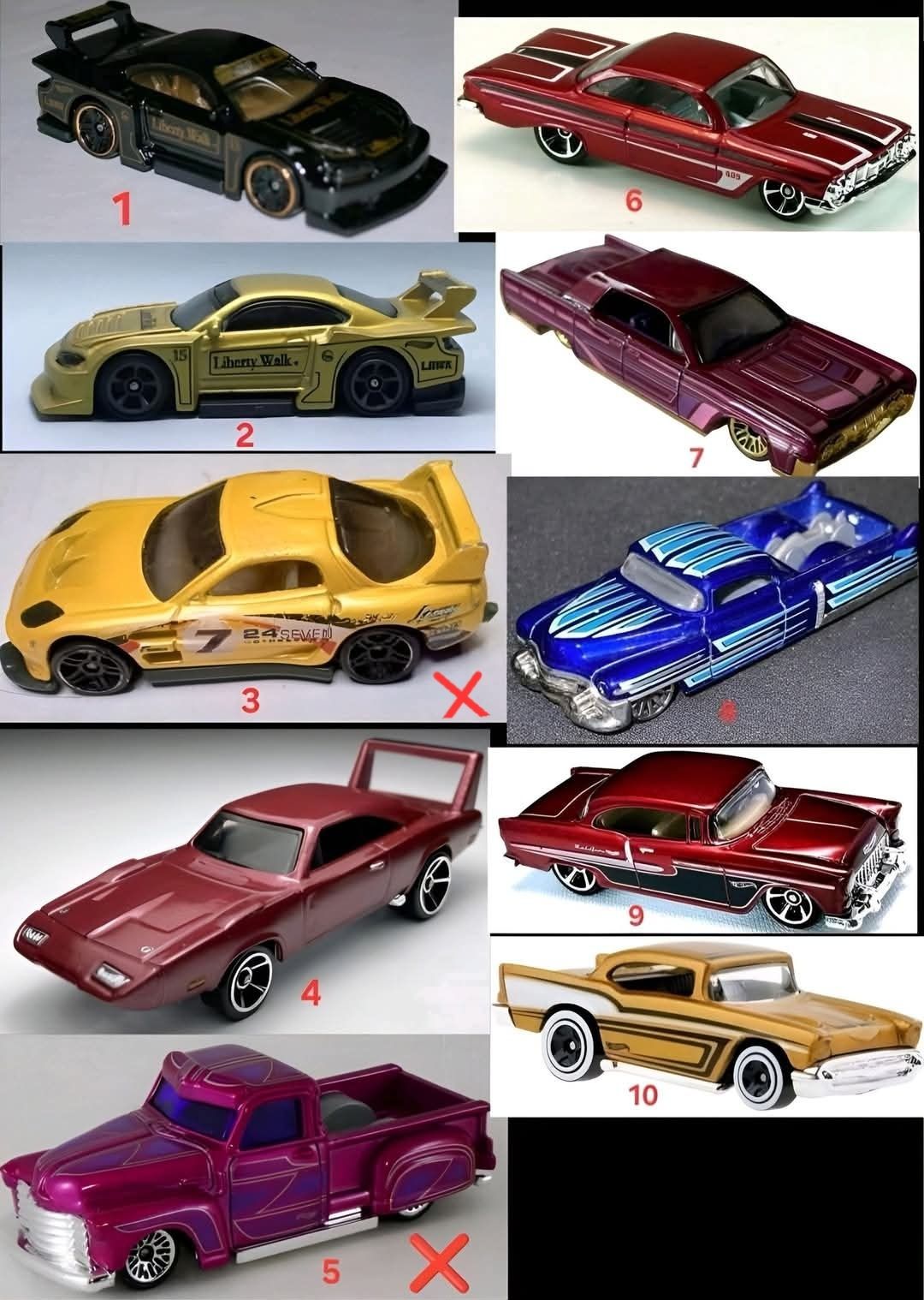Hot Wheels selados