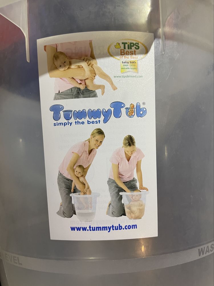 Tummy Tub - Banheira redonda para bebés