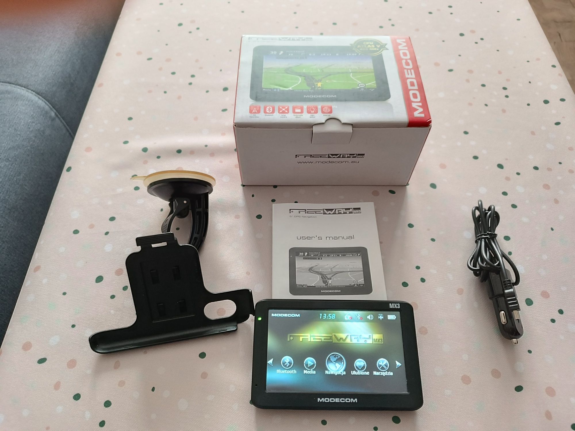 Nawigacja Modecom mx3