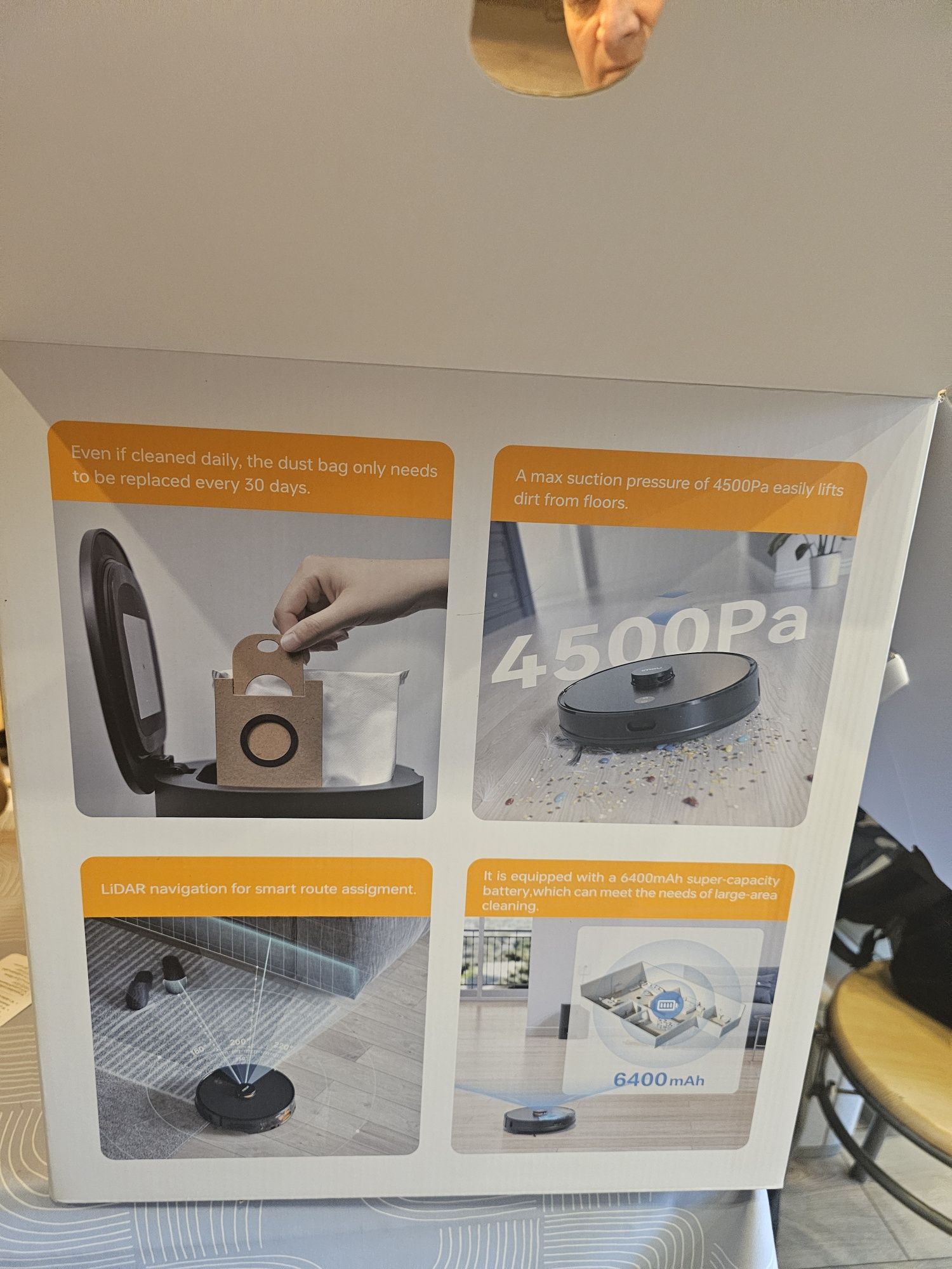 Robot sprzątajacy Imou RV-L11S-A nowy