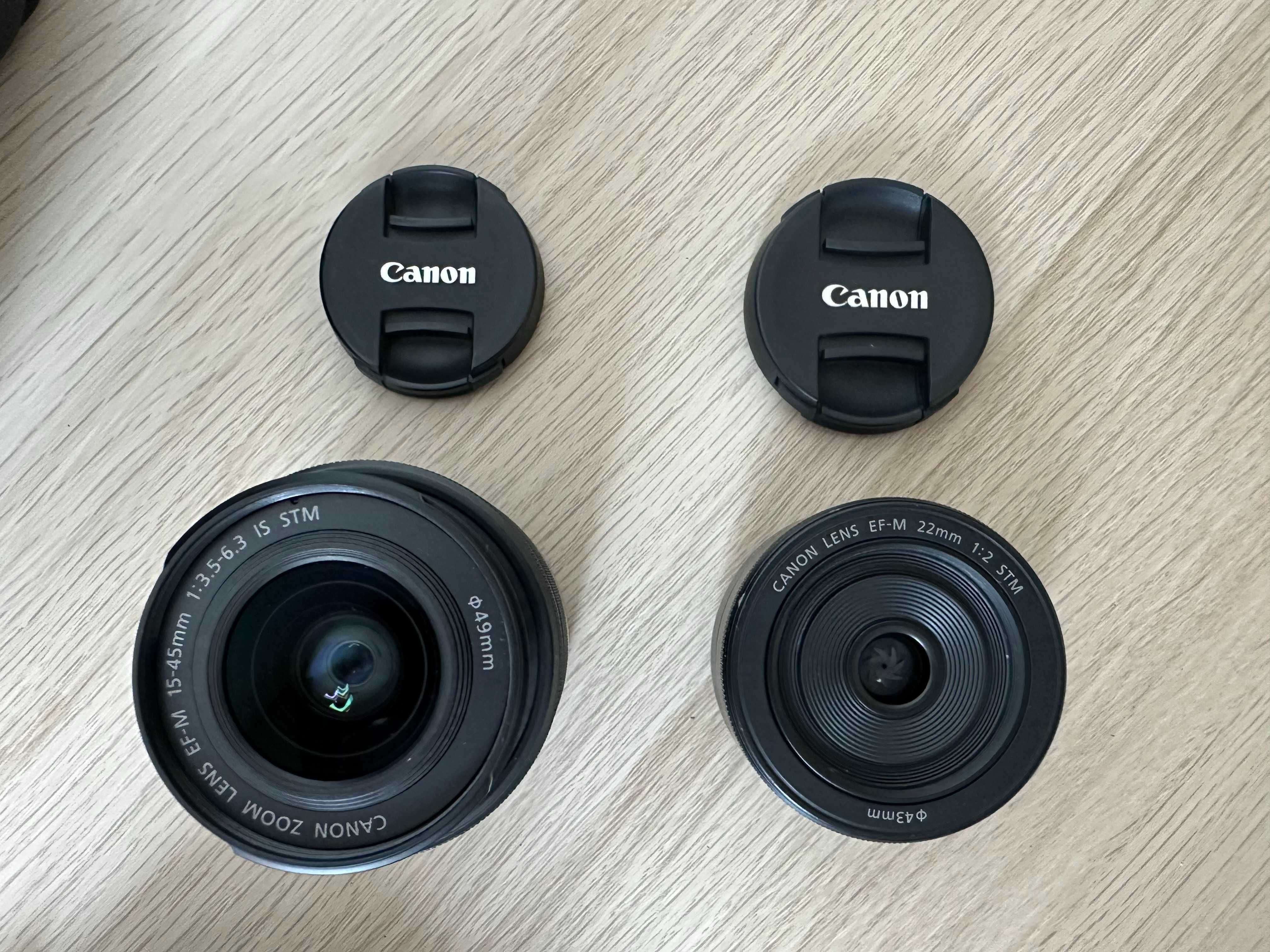 Canon EOS M50 + obiektyw EF-M 22mm f/2 STM