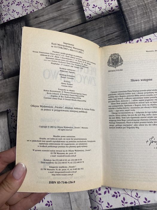 Książka Pełne zwycięstwo Nowy testament wydanie dla sportowców