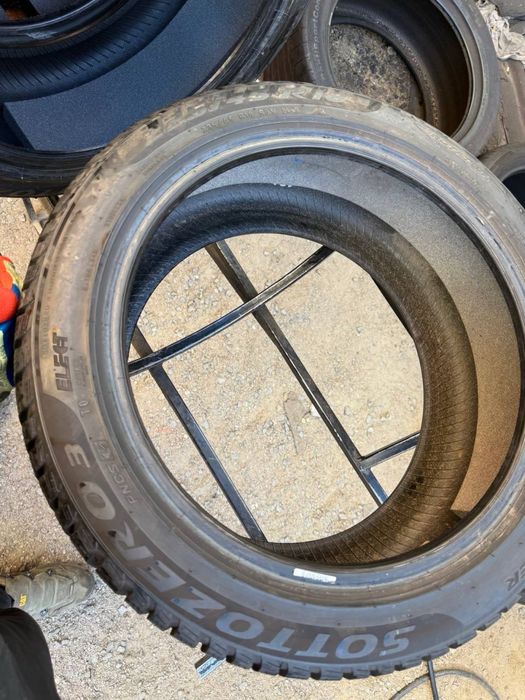 Шины БУ 235 45 R 18 Pirelli SOTOZERO 3 шумка Зимний комплект