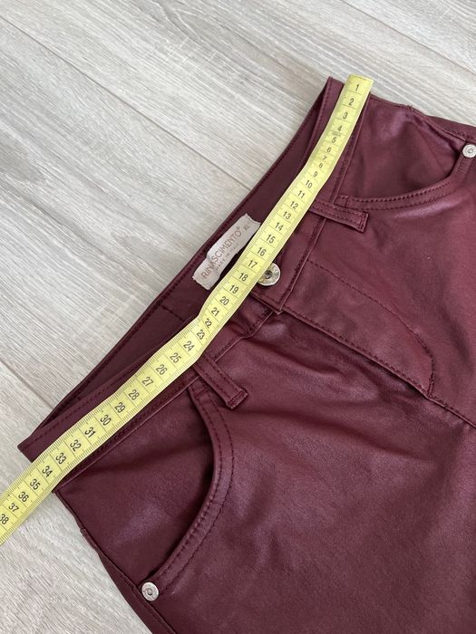 Кожаные джинсы леггинсы джегинсы s эко кожа