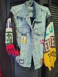 Kurtka jeansowa oversize