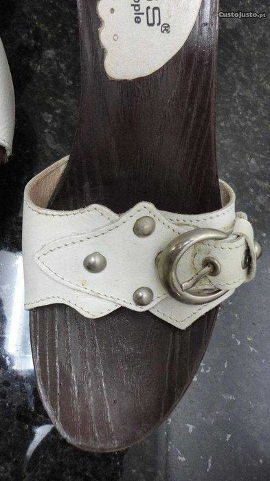 Sapatos de senhora castanho e brancas Xtress