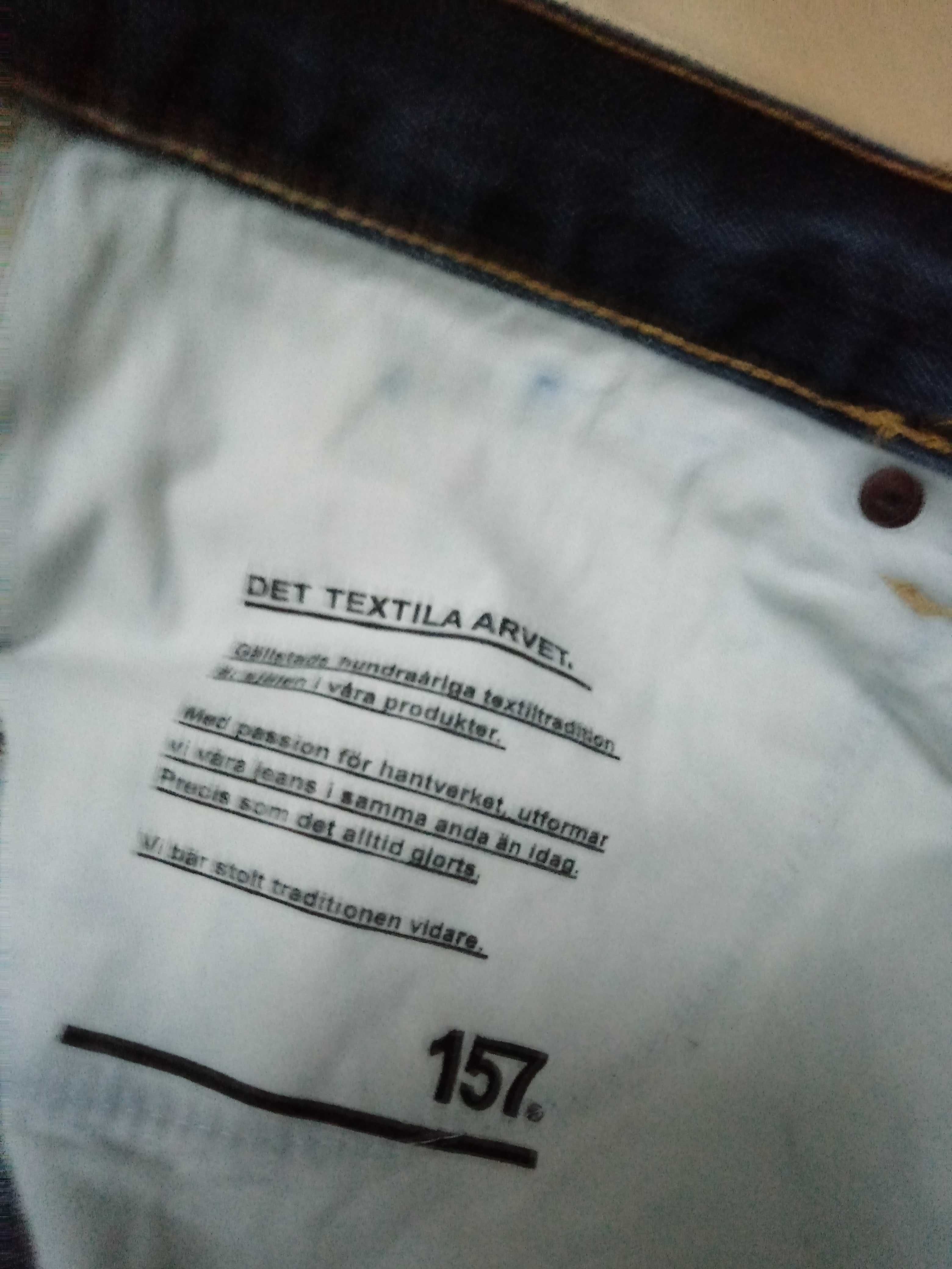 Spodnie jeansowe męskie W 38 L 34
