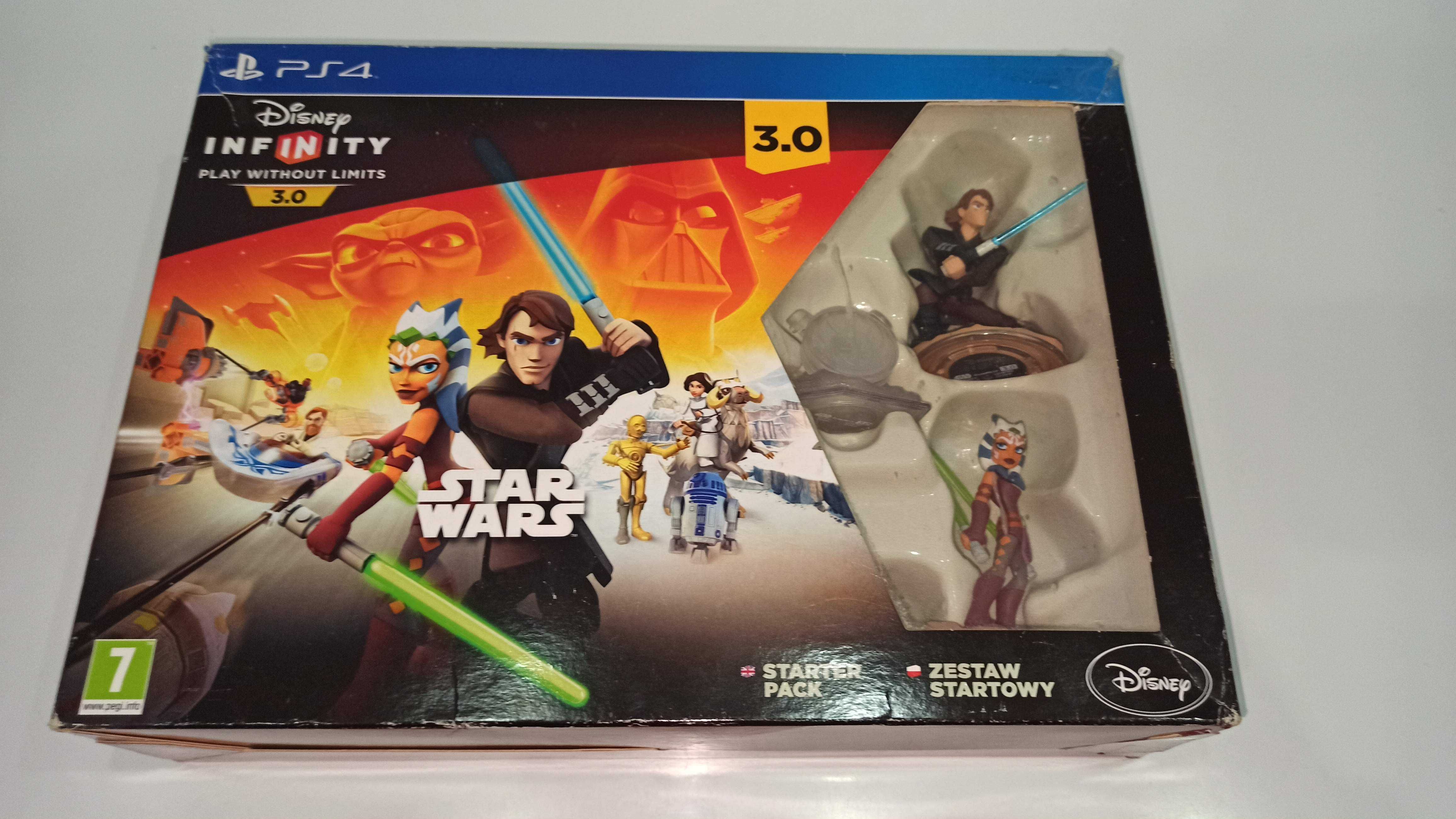 ps4 DISNEY INFINITY 3.0 Star Wars po polsku UNIKAT!!! komplet