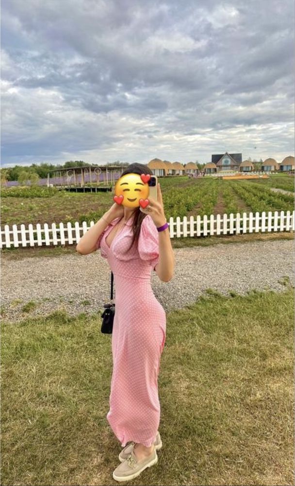 Сукня Cher17 в горошок