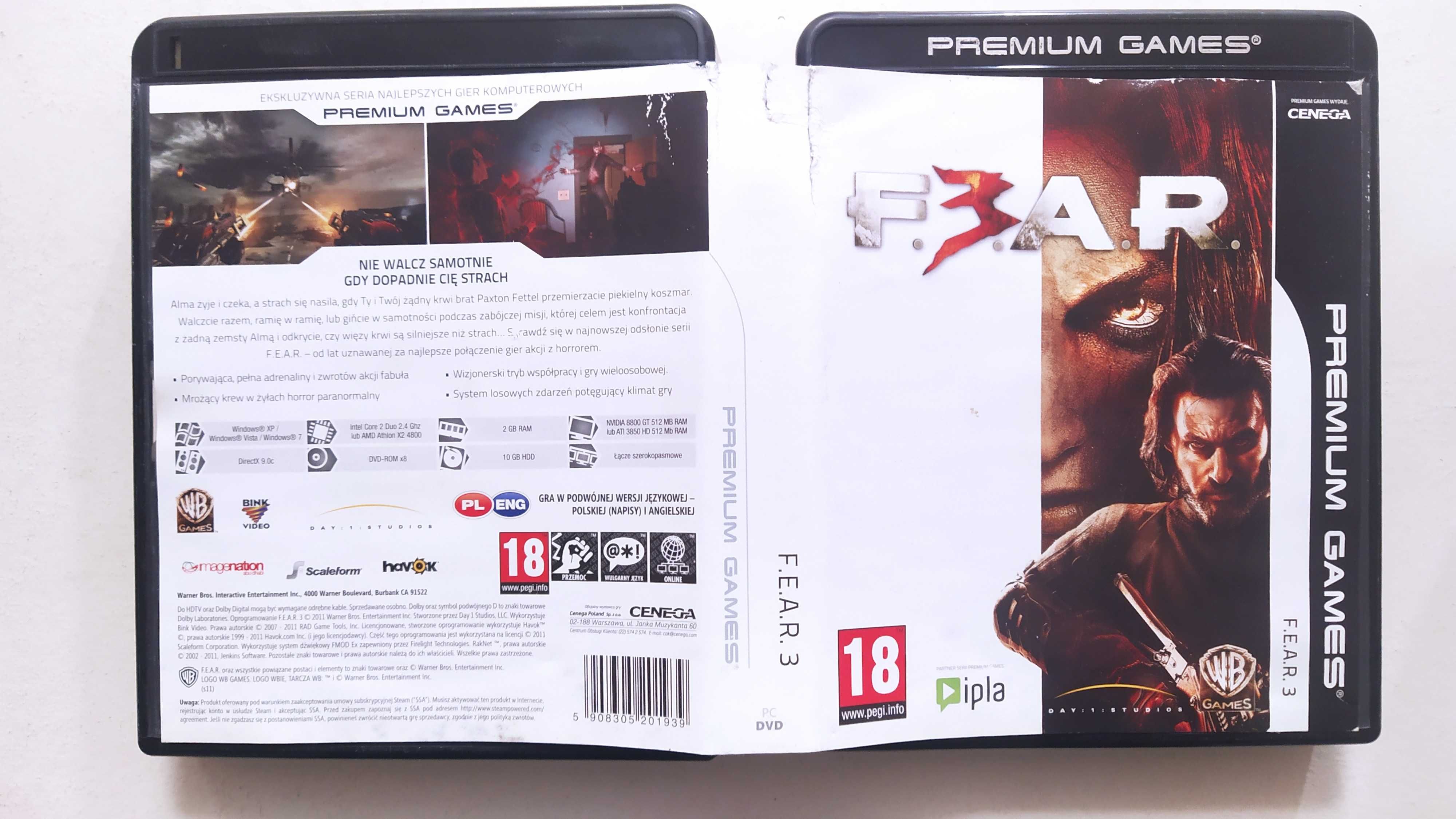 Gra Premium Games F.3.A.R.