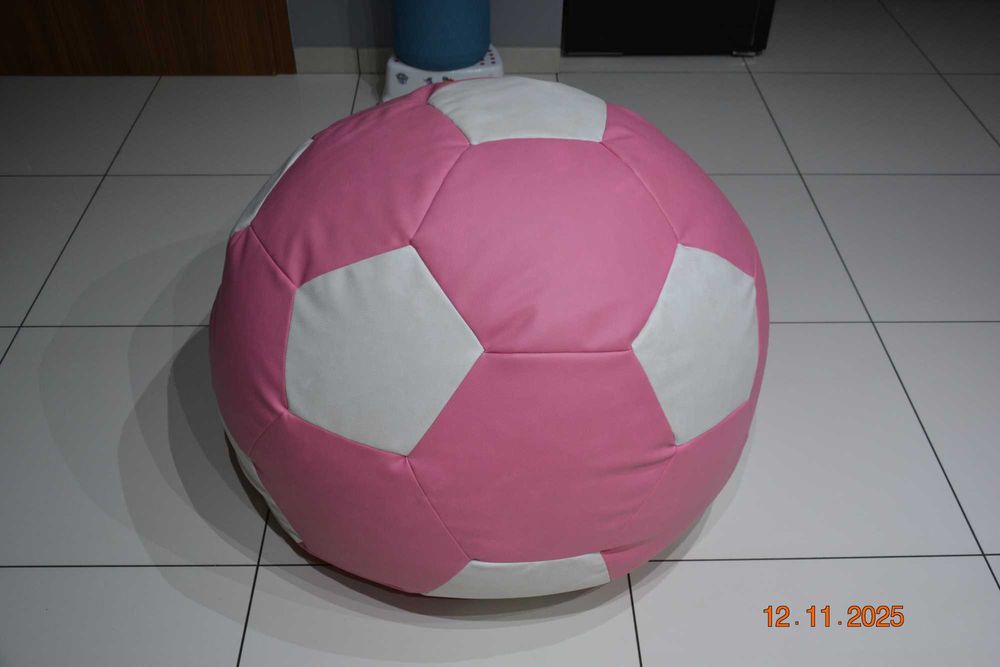 Pufa piłka 300L EGATO XXL 80/50cm Bardzo duża Dla dziecka i dorosłego