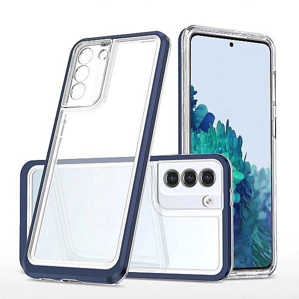 Clear 3in1 etui do Samsung Galaxy S21+ 5G (S21 Plus 5G) żelowy pokrowi