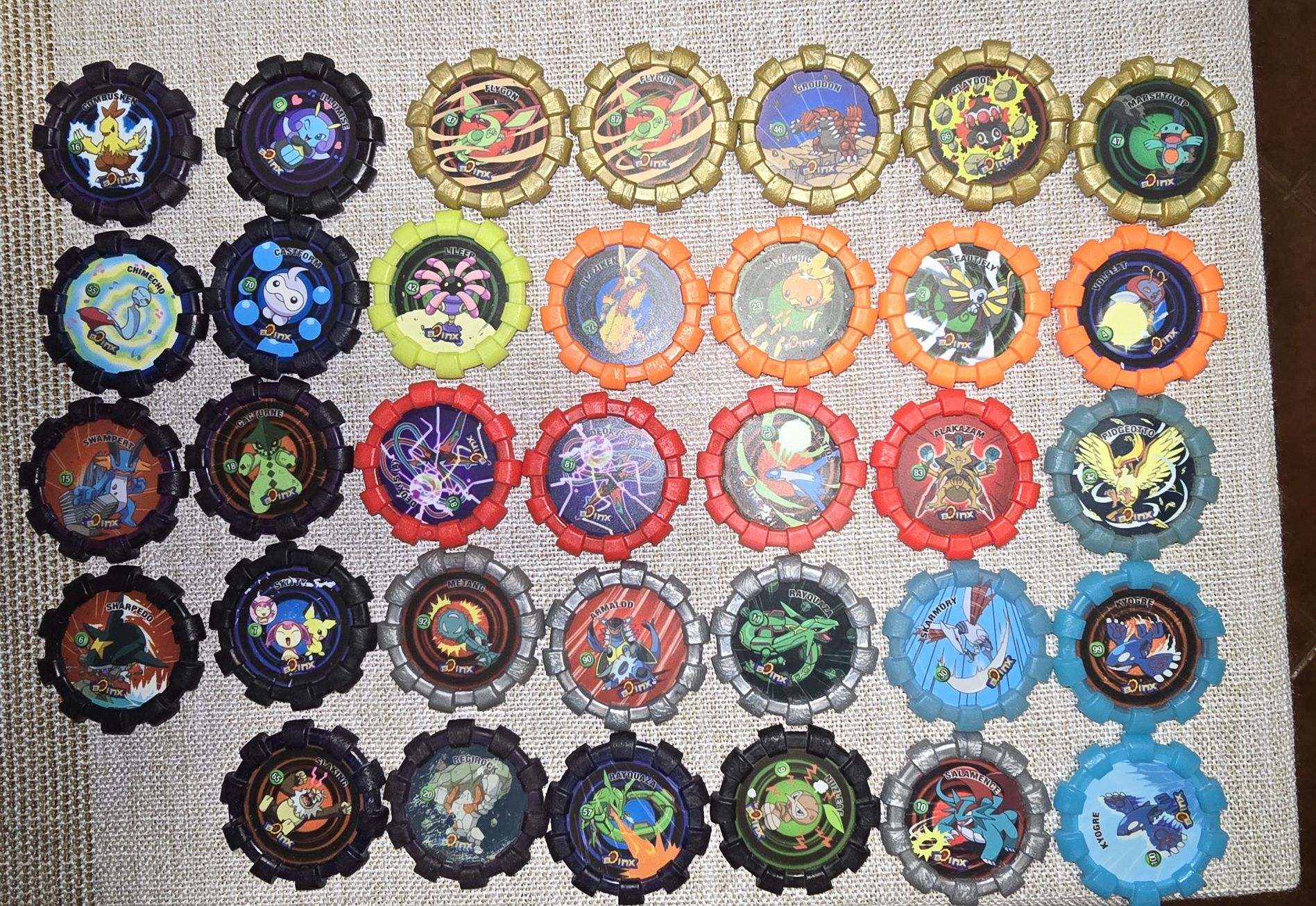 Tazos pokémon boinx