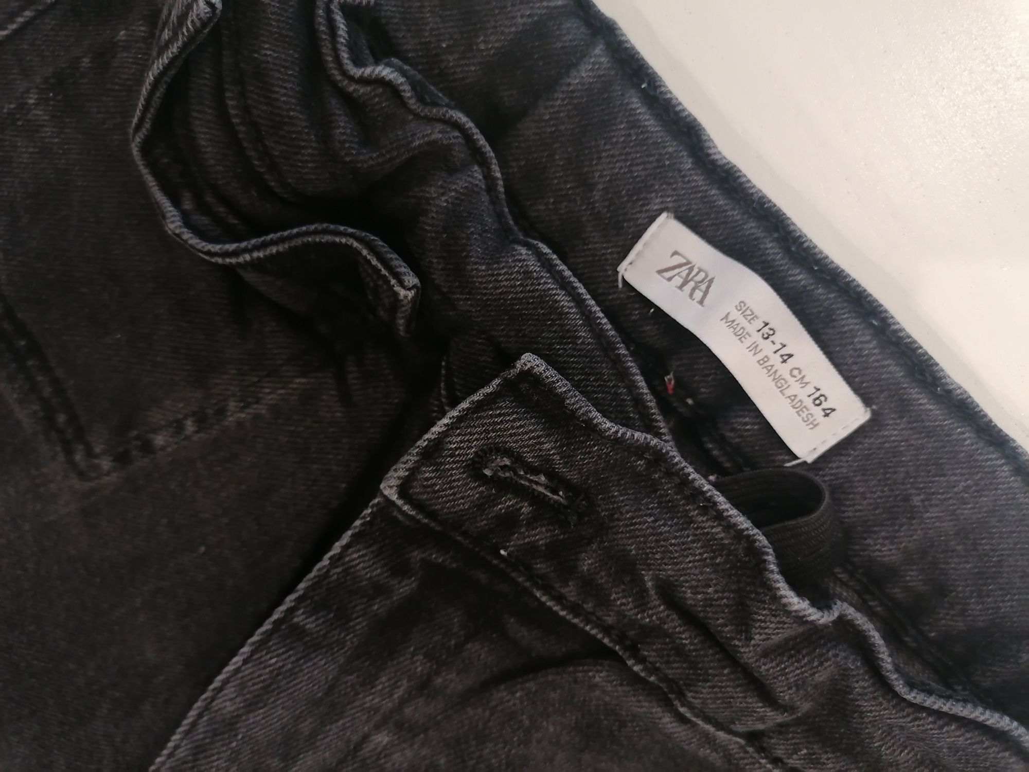Calças de ganga pretas, Zara, 13/14