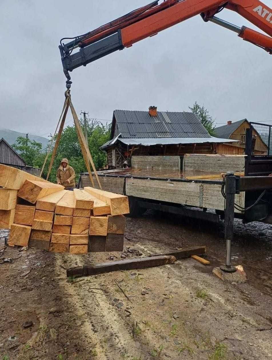 Пиломатеріали Брус, кроква, рейка, дошка Все для даху, є доставка