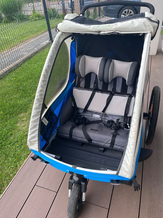 Qeridoo Kidgoo 2 przyczepka rowerowa