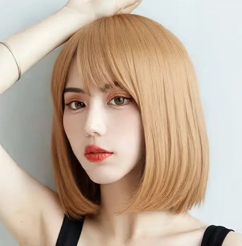 Peruka jasny złoty blond