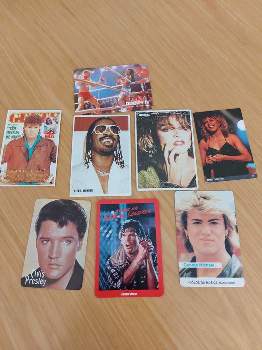 Muitos Calendários de 1968 a 1990. Famosos, marcas, política, eróticos