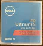 DELL LTO-5 ULTRIUM 1,5TB/3.0TB 0N0439 JJD72, FHMTN Nowa, nieużywana