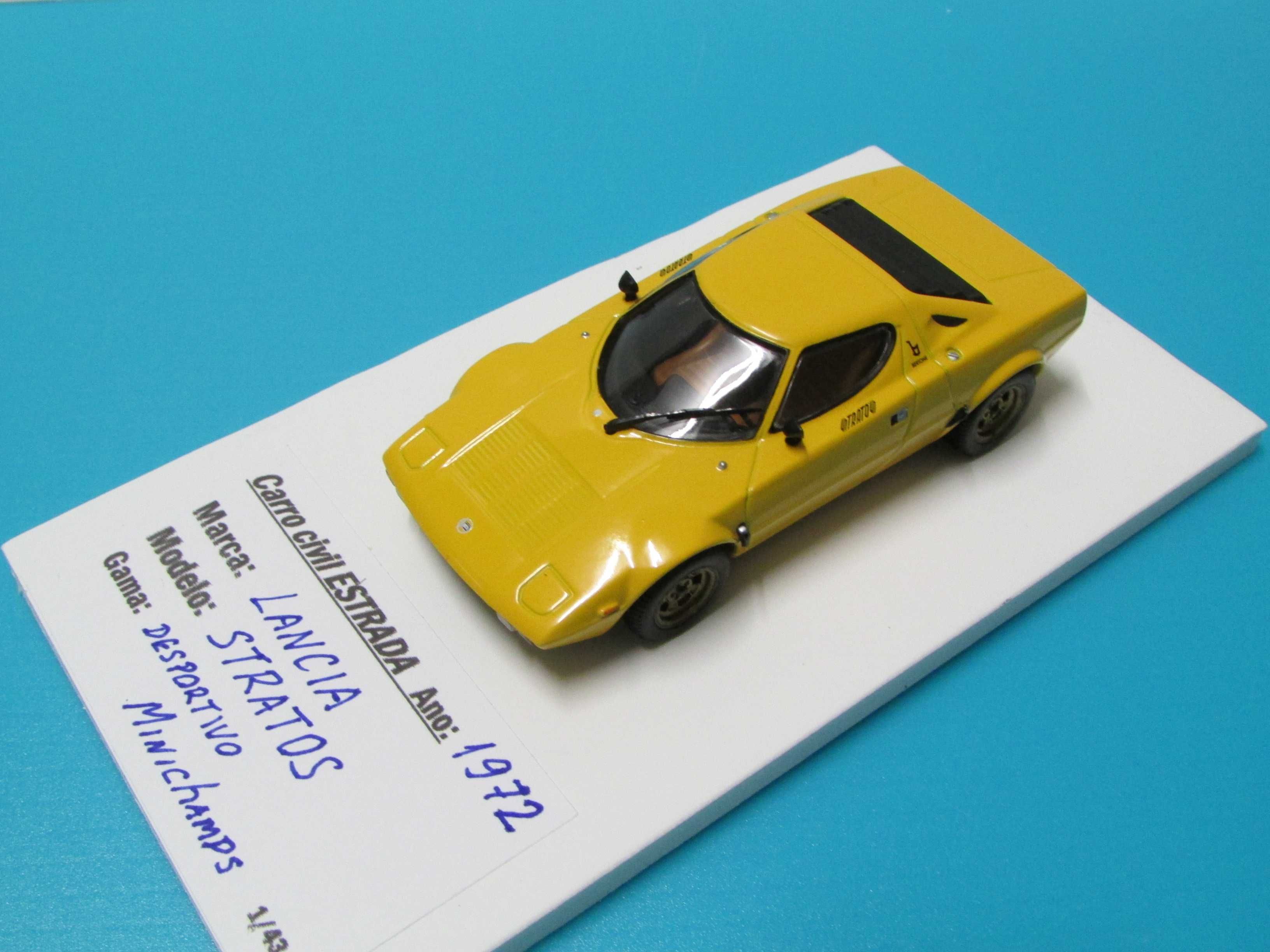 Lancia Stratos (1972) - Miniatura Minichamps escala 1/43