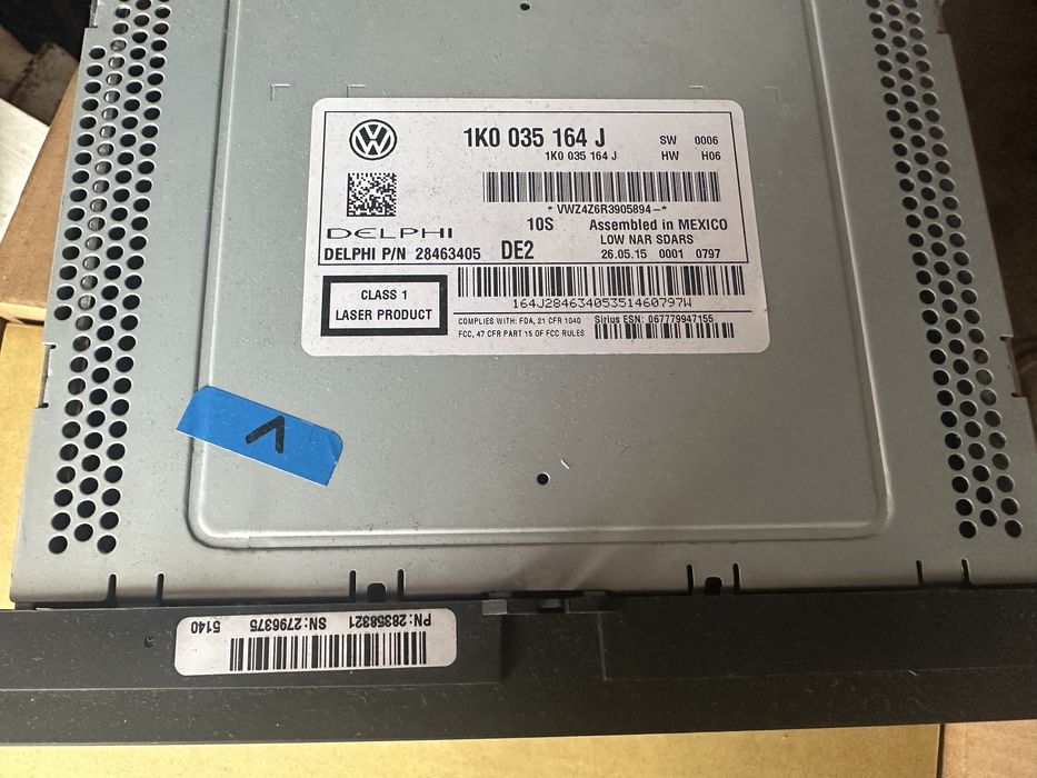 Штатна магнітола Jetta 6