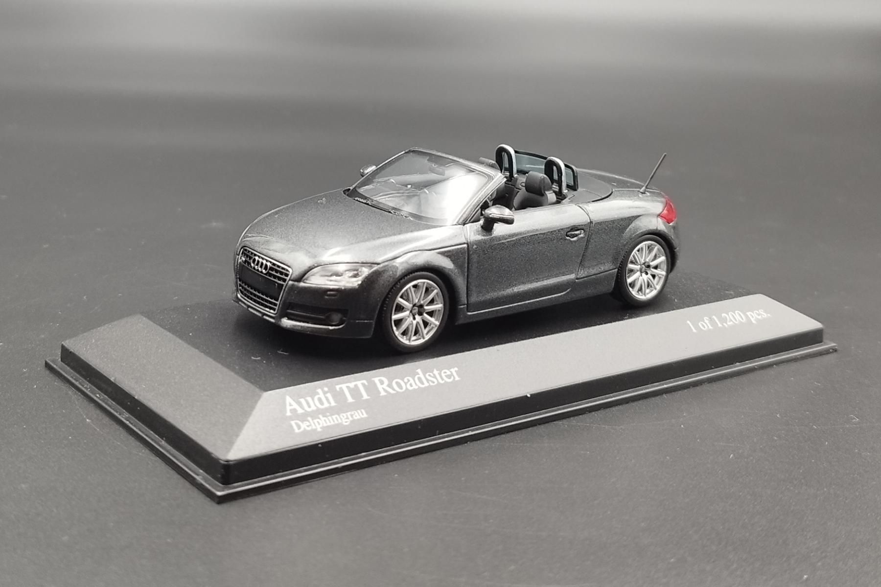 1:43 Audi TT Roadster Grey Metallic Minichamps