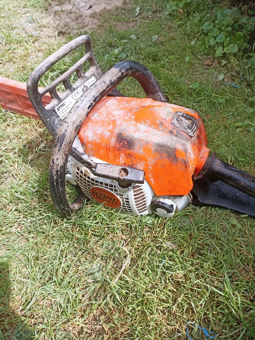 Pilarka spalinowa Stihl MS 211 2.3km mocy. Piła jest sprawna