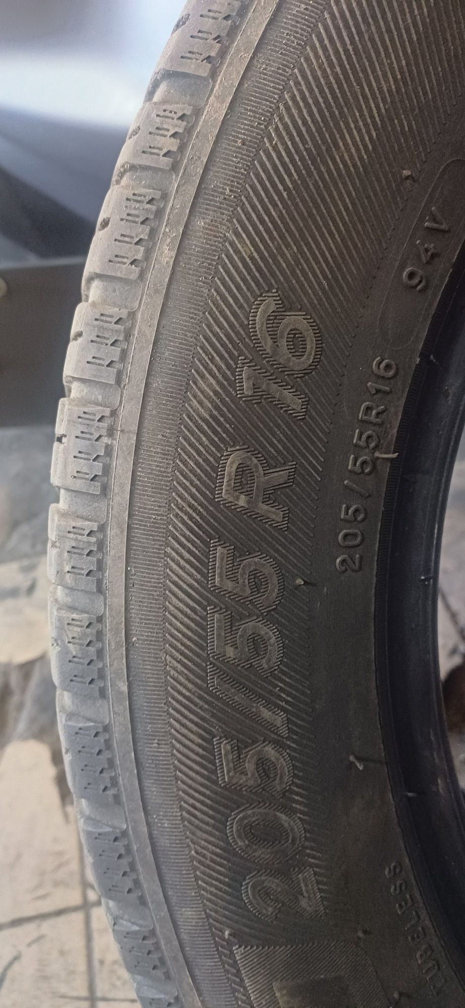 2szt opony 205/55r16 MICHELIN zima