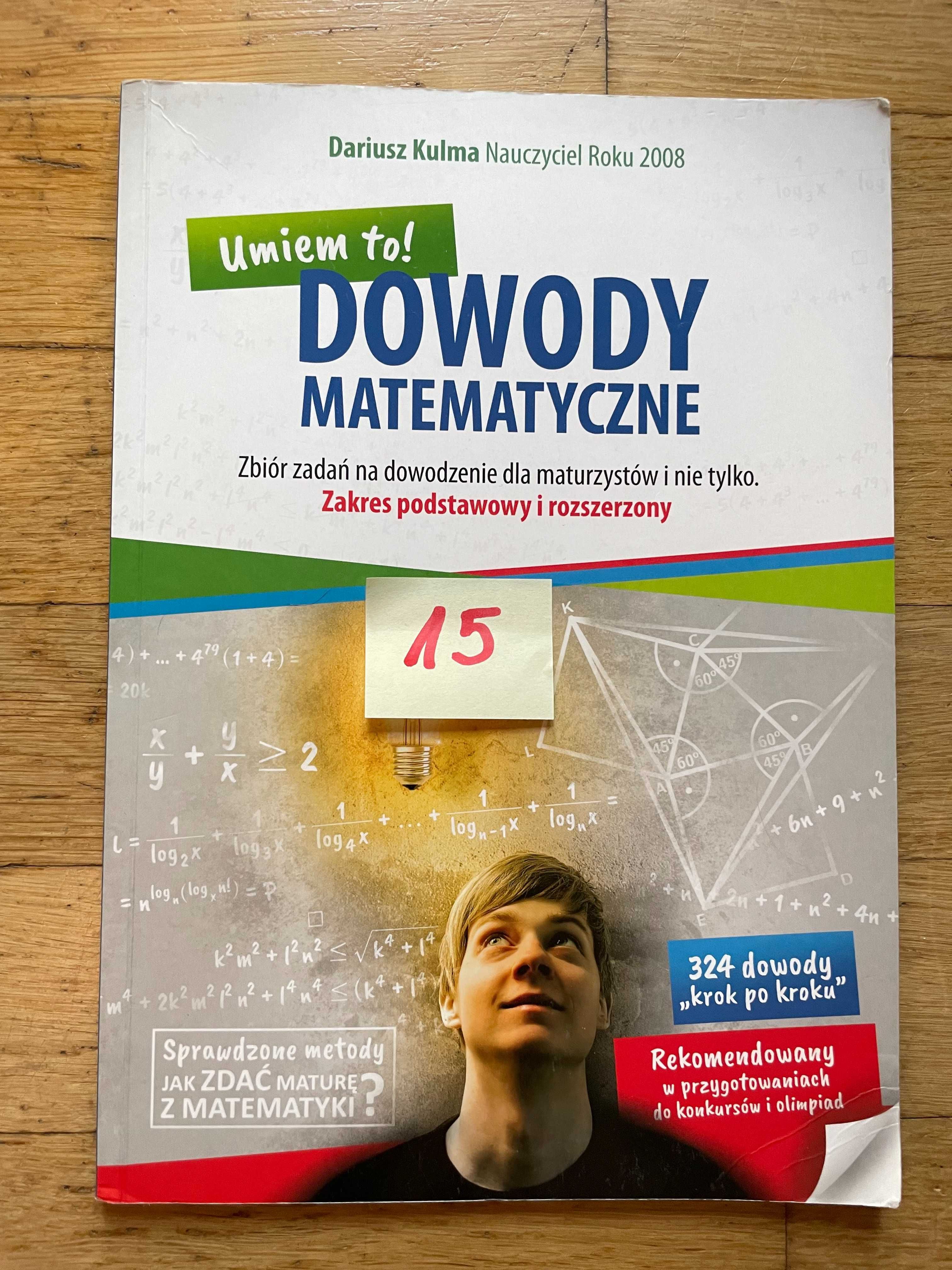 Dowody matematyczne - Liceum i Technikum