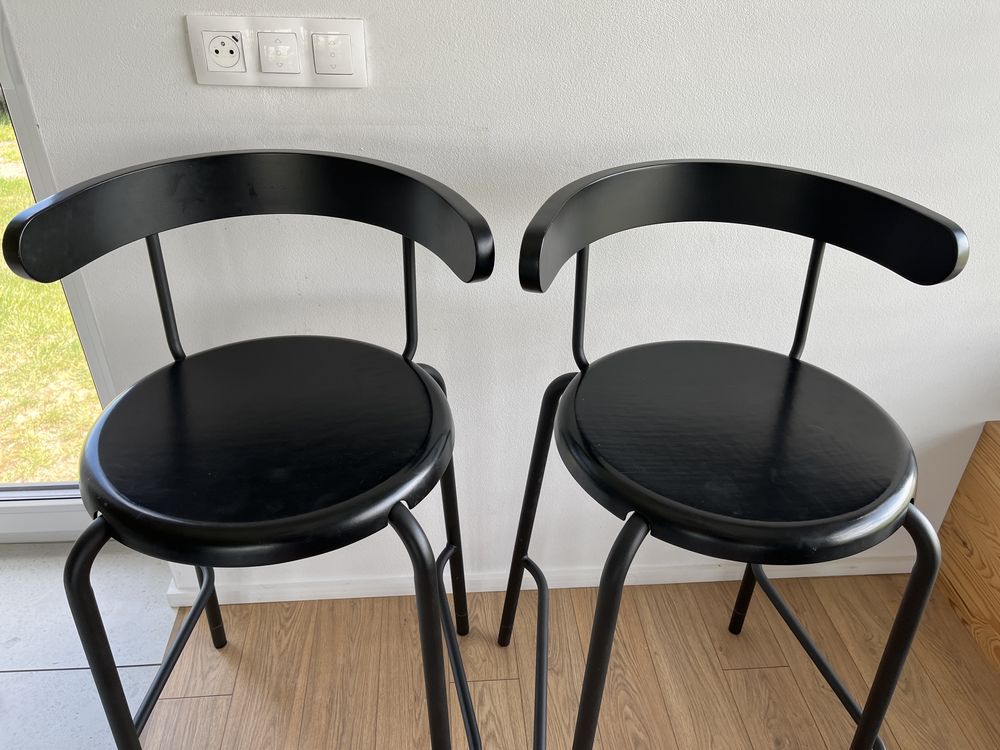 Krzesło barowe, stołek hoker IKEA YNGVAR
