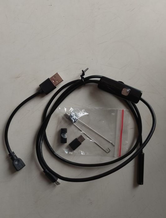 Эндоскоп USB/type-c/micro USB камера водонепроницаемая 1м