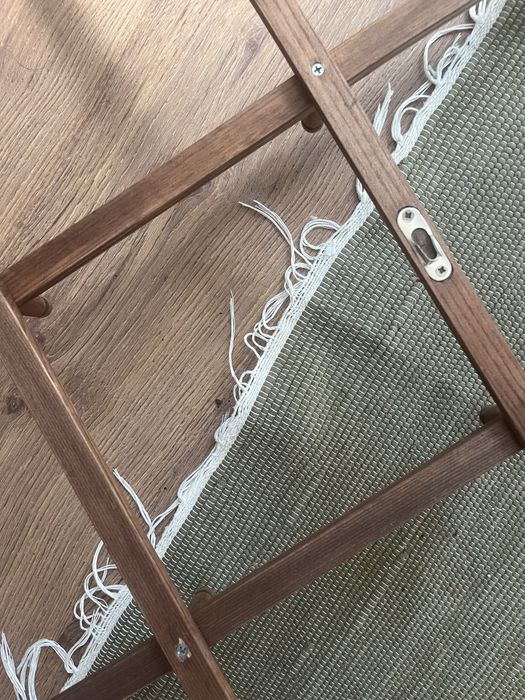 Cabide de parede de madeira