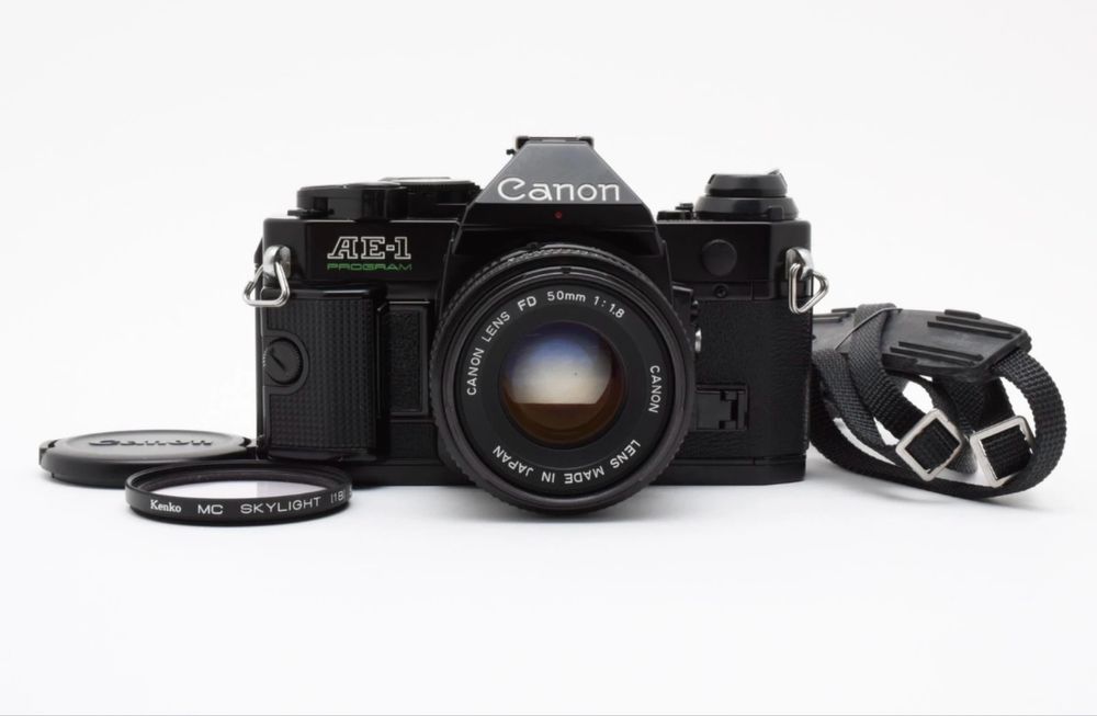 Canon Ae-1 Program black edition 100% funcional