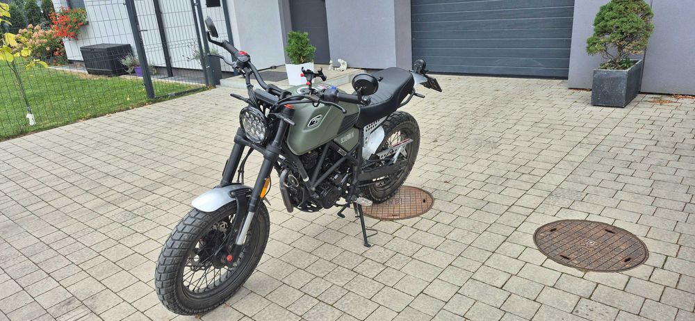 Motocykl ZIPP Scrambler 125 z 2022r