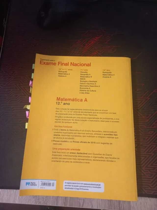 Preparação para o Exame Final Nacional - Matemática