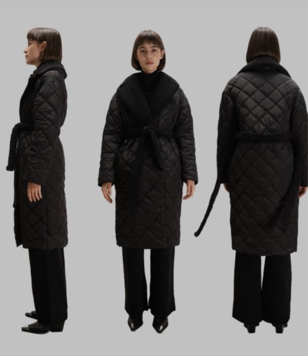 Пальто стьобане, пуховик, куртка