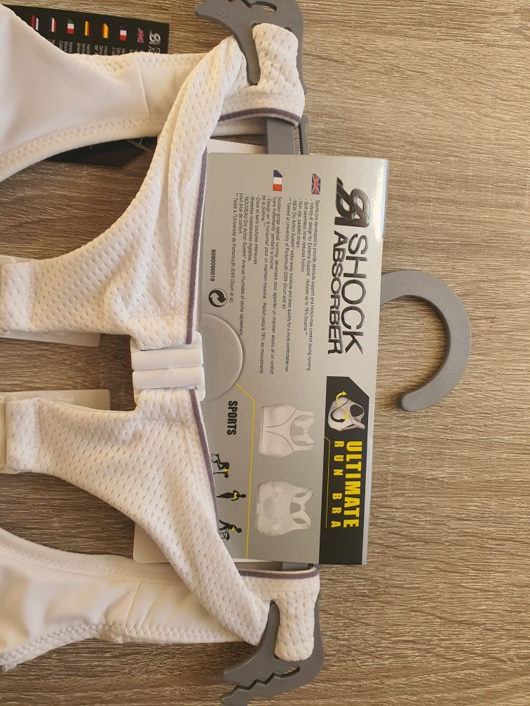 Biustonosz sportowy Shock Absorber, rozmiar 70I, nowy z metkami, solid