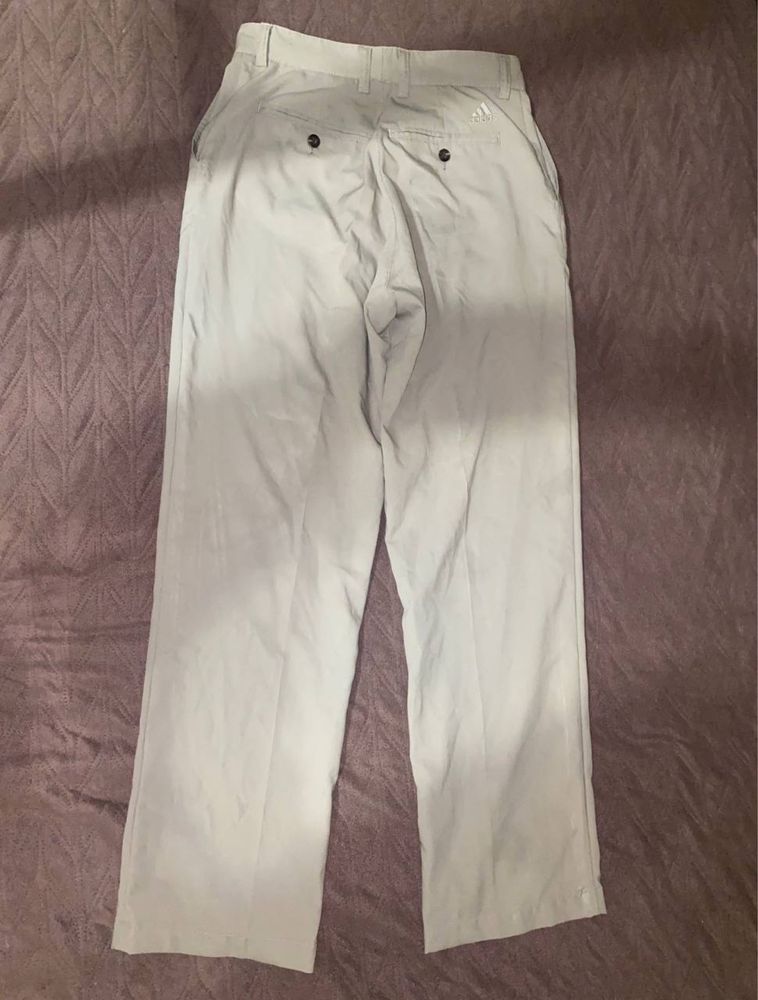 брюки бежевые golf adidas