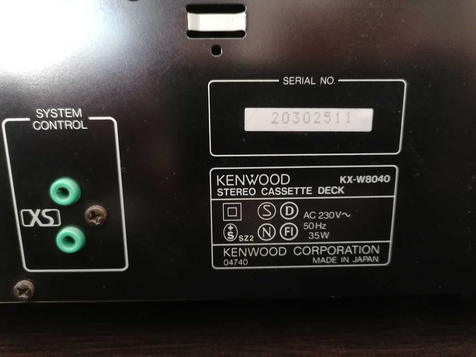 Kenwood KX-W8040 magnetofon audio ładny stan