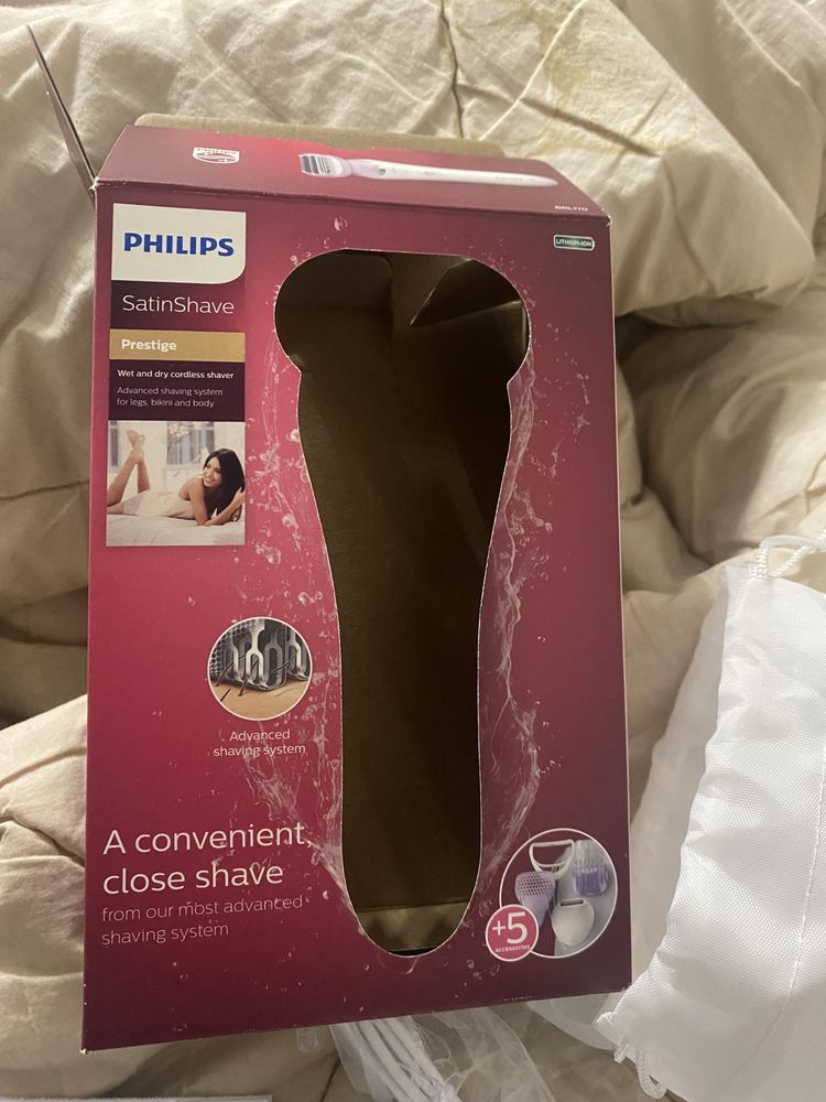 Бритва епілятор Philips SatinShave Prestige