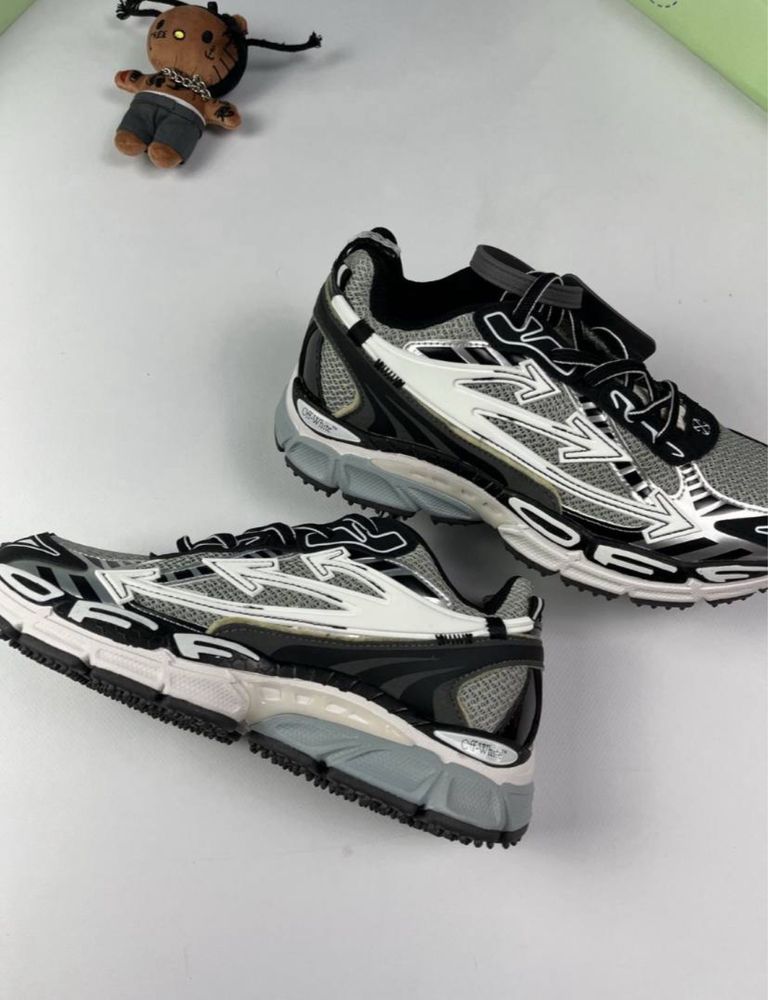 БЕЗ ПЕРЕДОПЛАТ Кросівки Off-White be Right white/black оффвайт