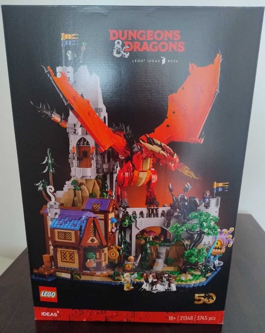 Конструктор LEGO IDEAS 21348 Dungeons & Dragons легенда о Драконе