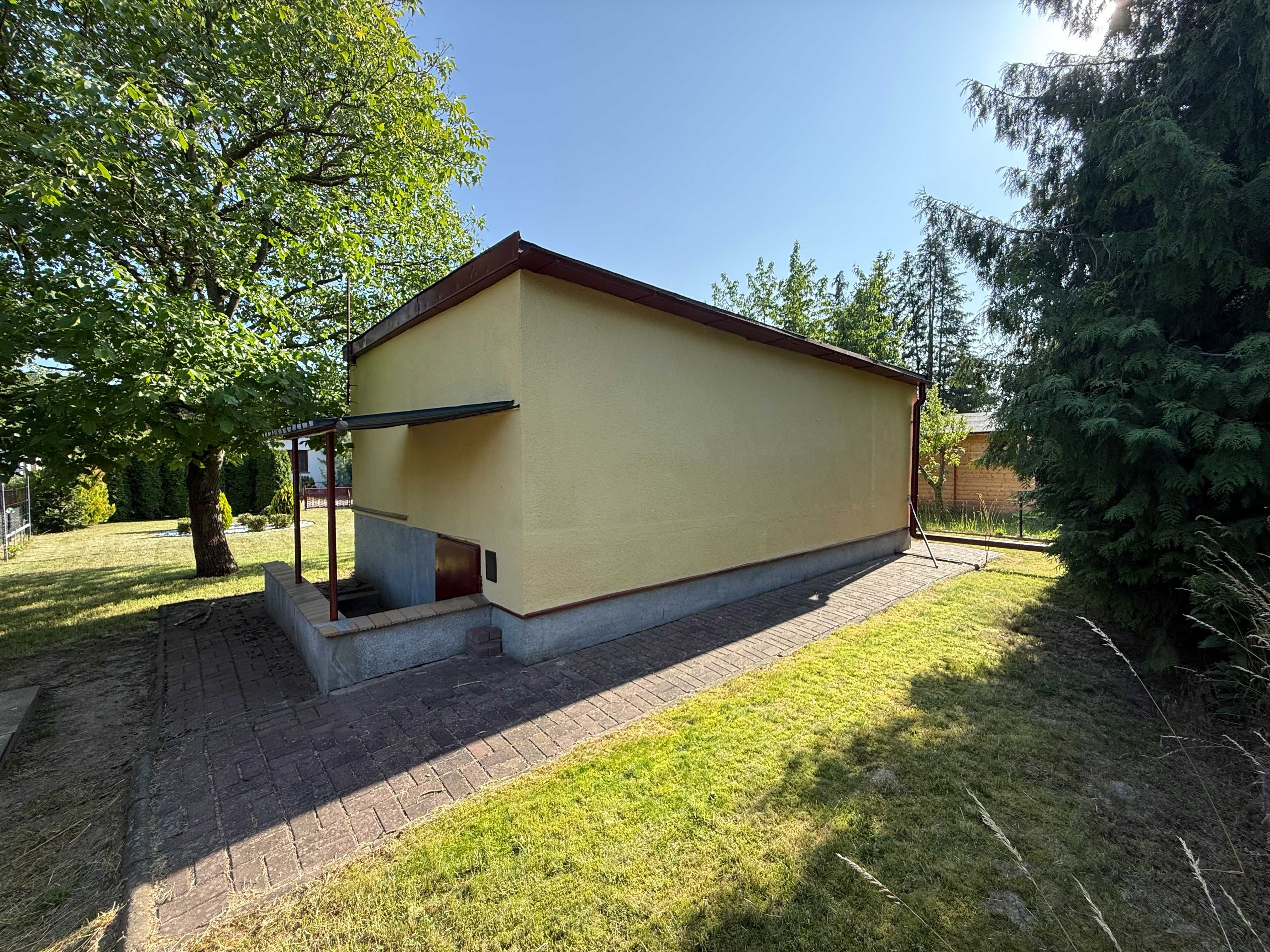 Działka ROD OTOWO, w środku lasu obok jeziora