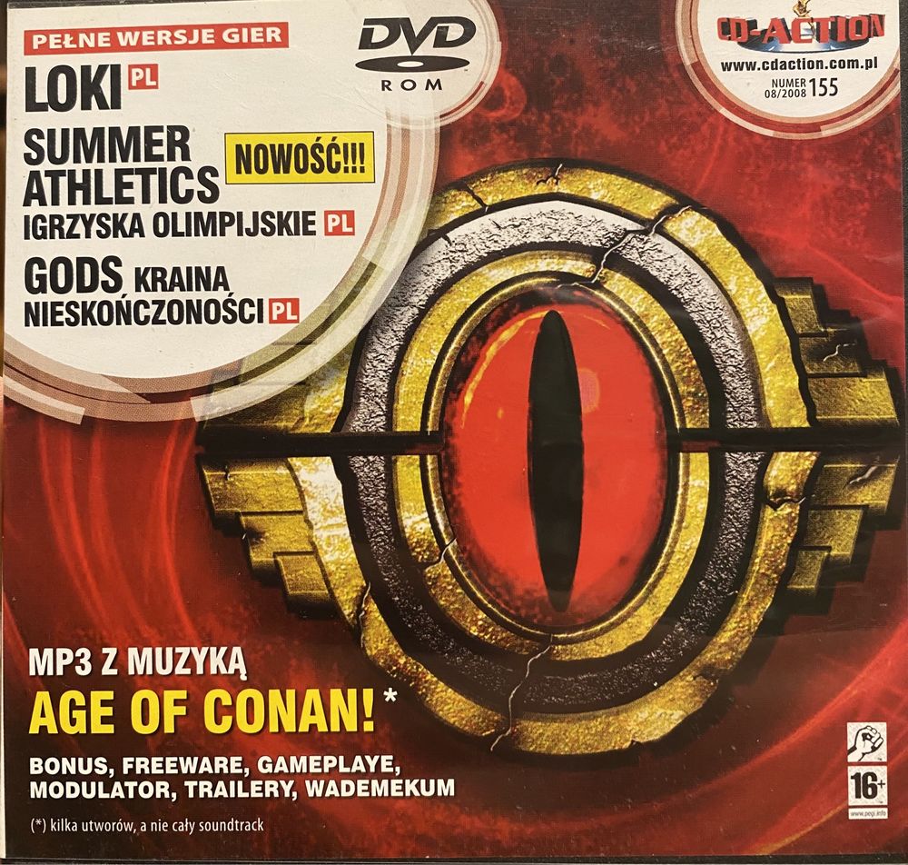 Gry PC CD-Action DVD nr 155: Loki, Summer Athletics, Gods
