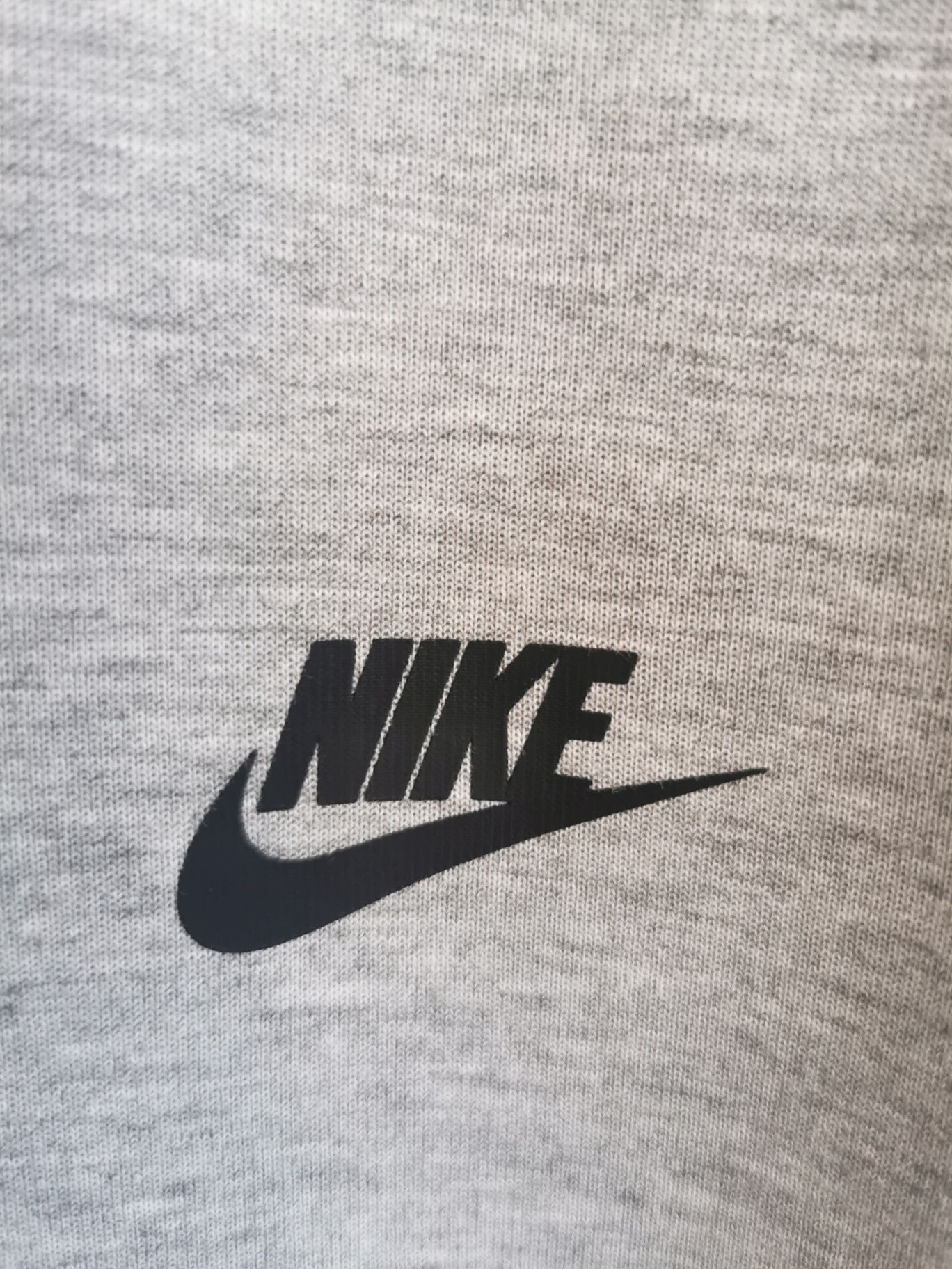 Szara męska rozpinana bluza z kapturem Nike tech fleece M