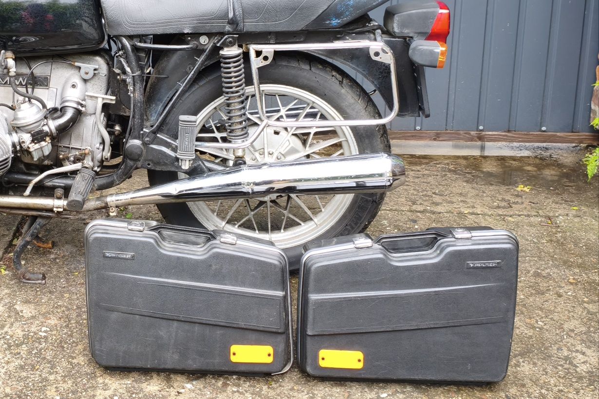 Bmw r65 r75 r80 r100 gmole stelaż kufry koszyk mocowanie akumulatora