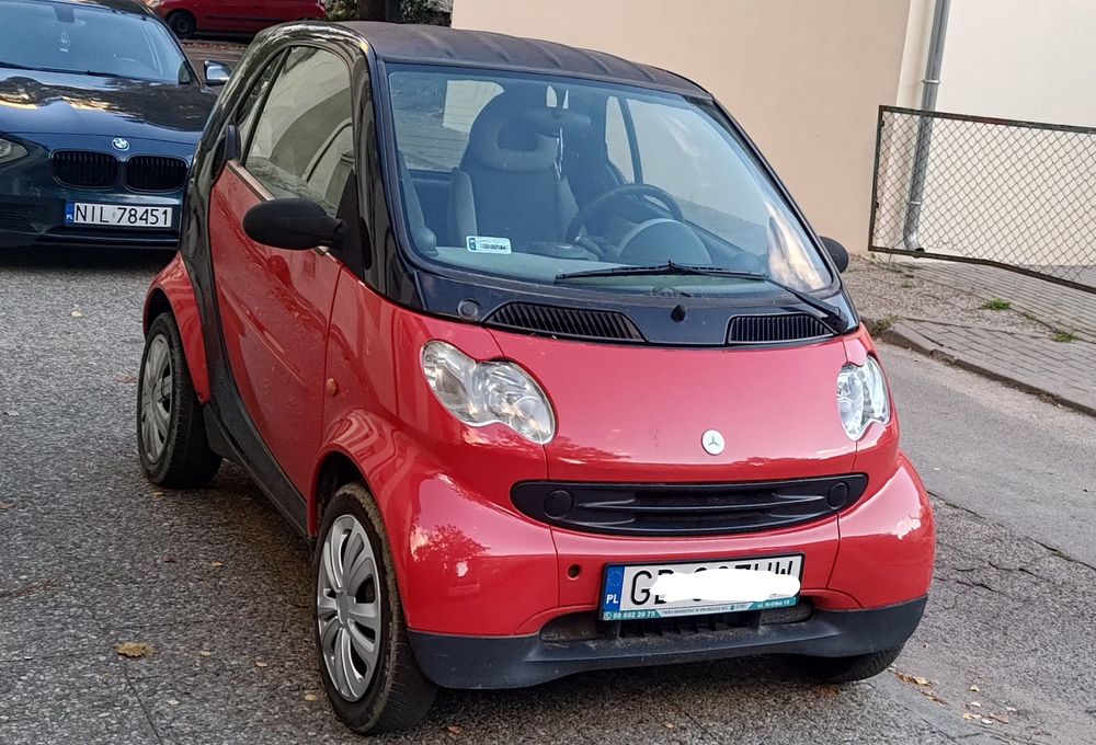 Smart fortwo2005. Benzyna automat