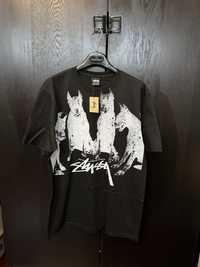 Stüssy doberman tshirt preta